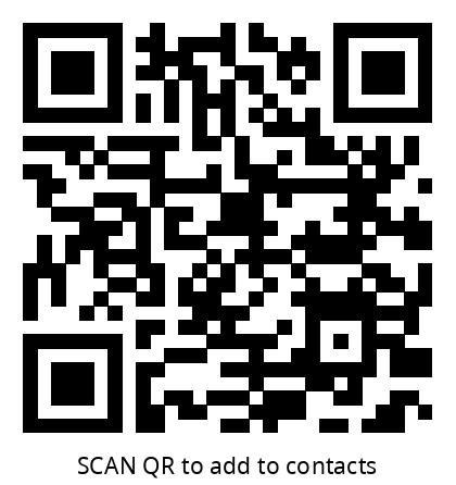 contact information in QR code