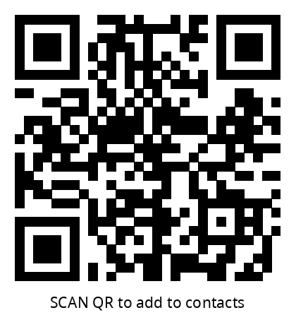 contact information in QR code